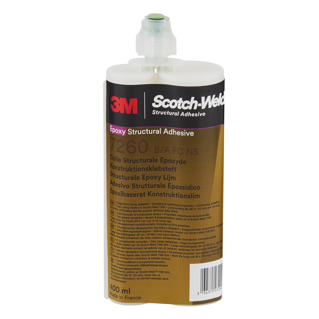 Двокомпонентний епоксидний клей 3М™ Scotch-Weld™ 7260FC NS, 400 мл